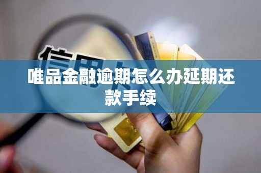唯品金融逾期怎么办延期还款手续