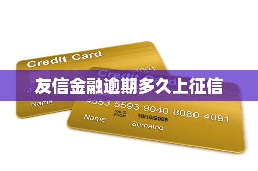 友信金融逾期多久上征信 友信金融逾期多久上征信