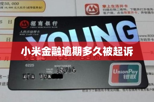 小米金融逾期多久被起诉