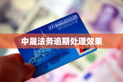 中晟法务逾期处理效果