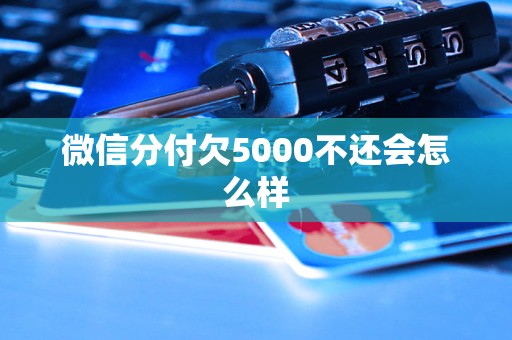 微信分付欠5000不还会怎么样
