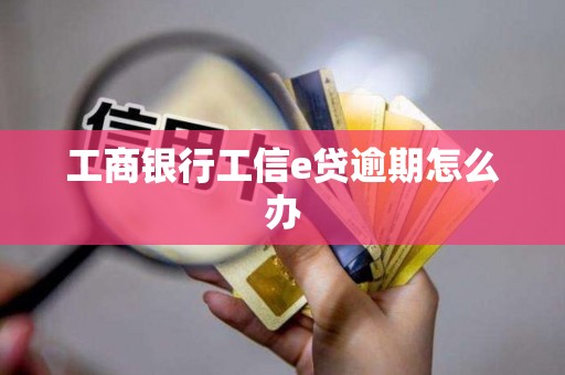 工商银行工信e贷逾期怎么办 工商银行工信e贷逾期怎么办