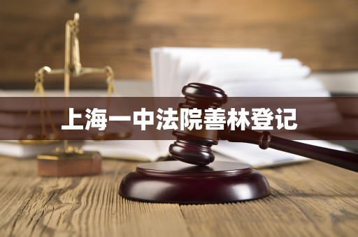 上海一中法院善林登记
