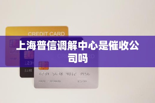 上海普信调解中心是催收公司吗