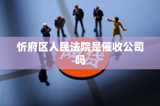忻府区人民法院是催收公司吗 忻府区人民法院是催收公司吗
