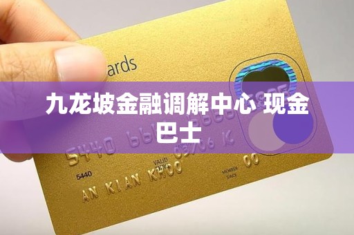九龙坡金融调解中心 现金巴士