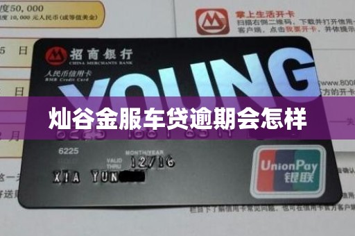 灿谷金服车贷逾期会怎样 灿谷金服车贷逾期会怎样