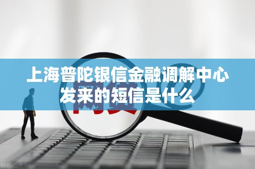 上海普陀银信金融调解中心发来的短信是什么