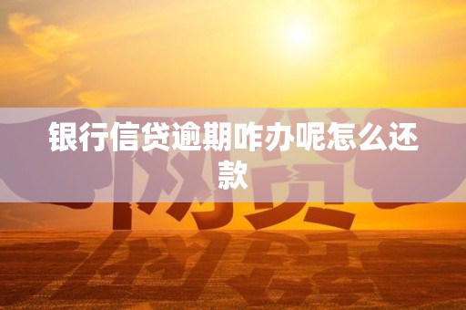 银行信贷逾期咋办呢怎么还款