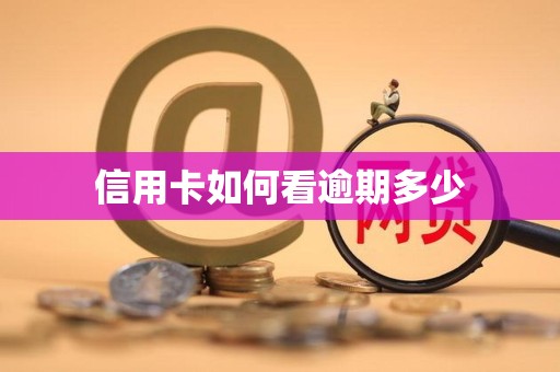 信用卡如何看逾期多少