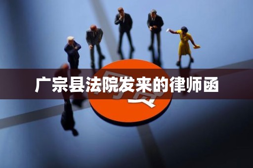 广宗县法院发来的律师函 广宗县法院发来的律师函