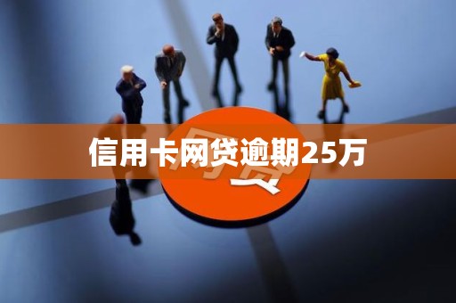 信用卡网贷逾期25万