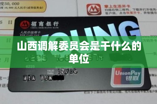 山西调解委员会是干什么的单位