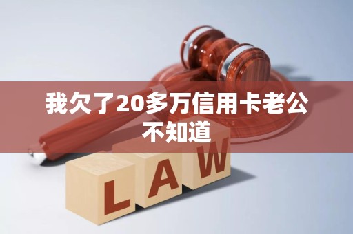 我欠了20多万信用卡老公不知道 我欠了20多万信用卡老公不知道