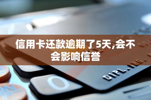 信用卡还款逾期了5天,会不会影响信誉