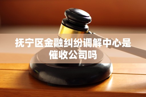 抚宁区金融纠纷调解中心是催收公司吗 抚宁区金融纠纷调解中心是催收公司吗