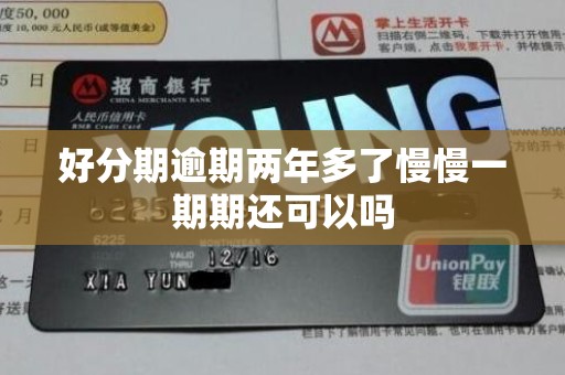 好分期逾期两年多了慢慢一期期还可以吗