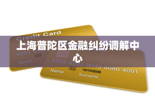 上海普陀区金融纠纷调解中心