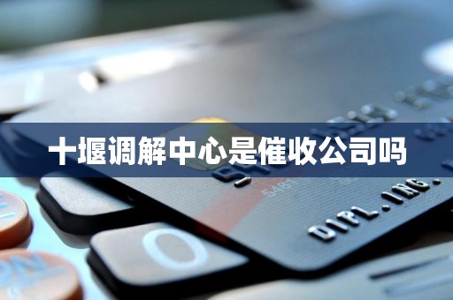 十堰调解中心是催收公司吗