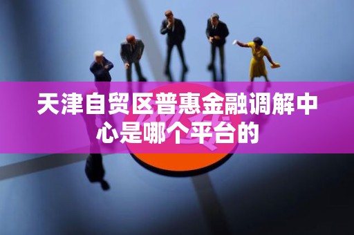 天津自贸区普惠金融调解中心是哪个平台的 天津自贸区普惠金融调解中心是哪个平台的