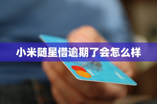 小米随星借逾期了会怎么样