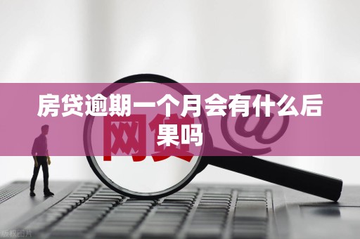 房贷逾期一个月会有什么后果吗