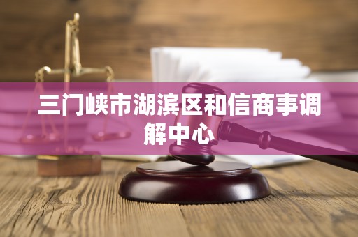 三门峡市湖滨区和信商事调解中心