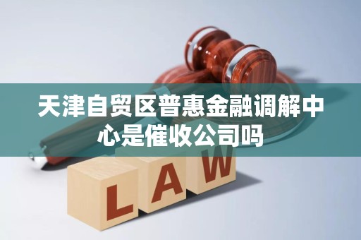 天津自贸区普惠金融调解中心是催收公司吗