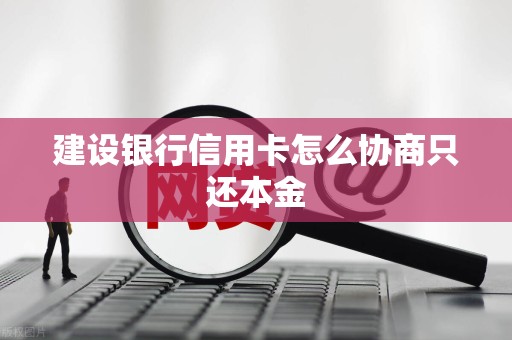建设银行信用卡怎么协商只还本金