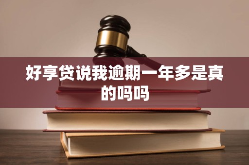 好享贷说我逾期一年多是真的吗吗