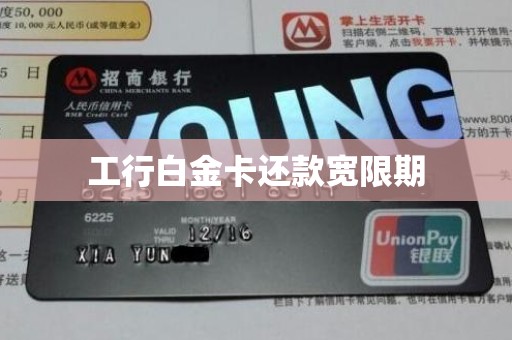 工行白金卡还款宽限期