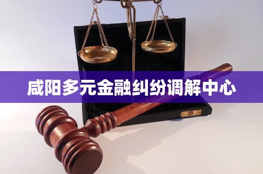 咸阳多元金融纠纷调解中心