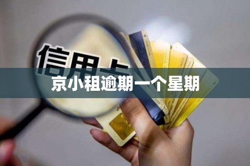京小租逾期一个星期