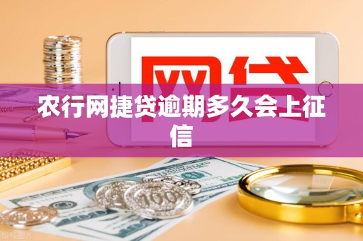 农行网捷贷逾期多久会上征信 农行网捷贷逾期多久会上征信