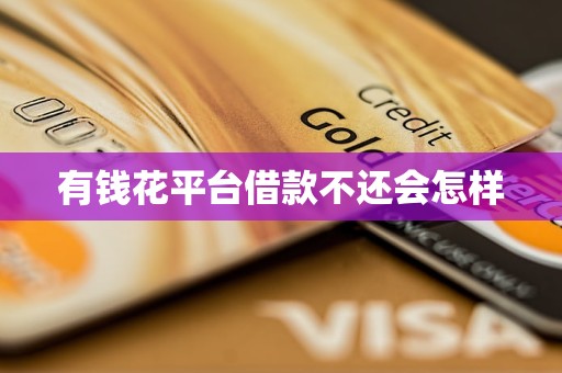 有钱花平台借款不还会怎样 有钱花平台借款不还会怎样