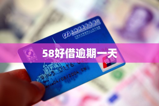 58好借逾期一天