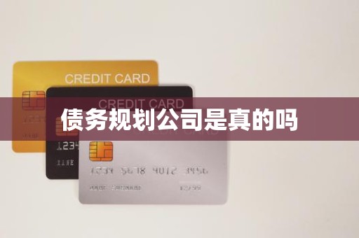 债务规划公司是真的吗