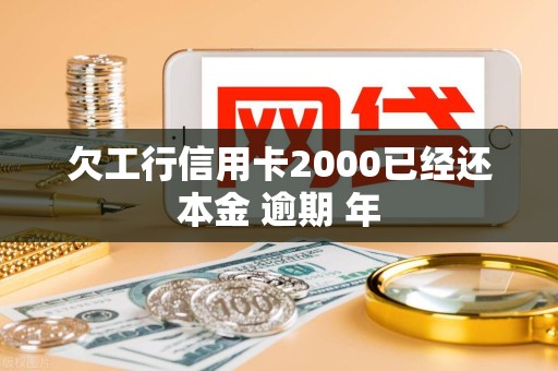 欠工行信用卡2000已经还本金 逾期 年