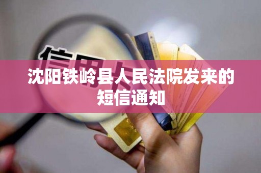 沈阳铁岭县人民法院发来的短信通知