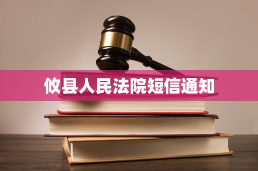 攸县人民法院短信通知