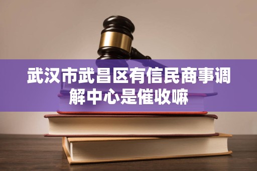 武汉市武昌区有信民商事调解中心是催收嘛 武汉市武昌区有信民商事调解中心是催收嘛