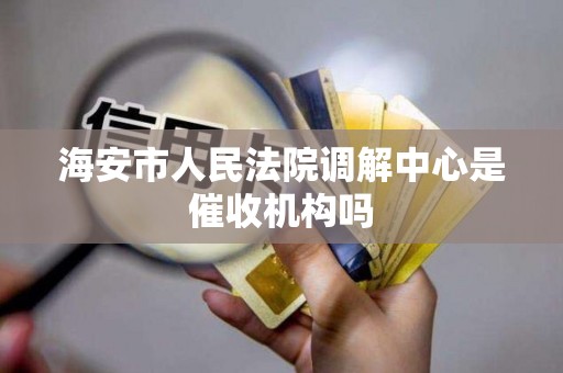 海安市人民法院调解中心是催收机构吗