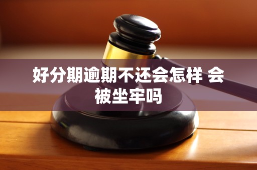 好分期逾期不还会怎样 会被坐牢吗