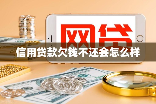 信用贷款欠钱不还会怎么样