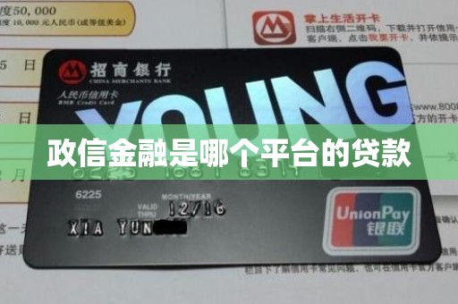 政信金融是哪个平台的贷款