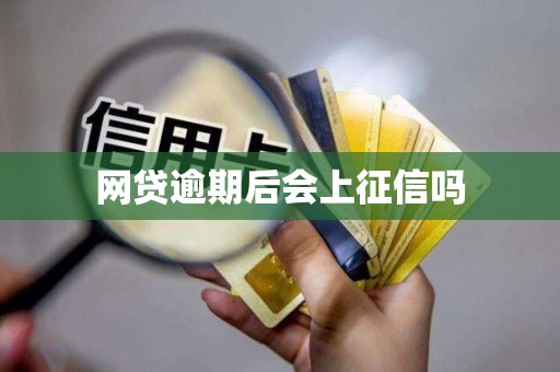 网贷逾期后会上征信吗