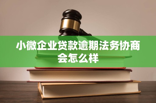 小微企业贷款逾期法务协商会怎么样