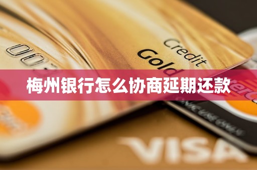 梅州银行怎么协商延期还款