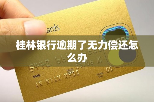 桂林银行逾期了无力偿还怎么办