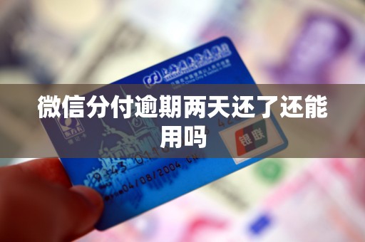 微信分付逾期两天还了还能用吗